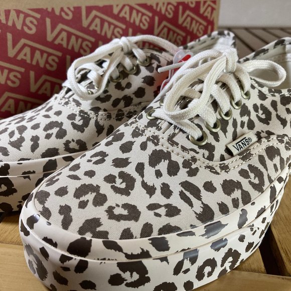 Vans Shoes - Vans Authentic Mono Print Leopard Women's NWB